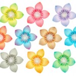 Paper Flowers Pattern