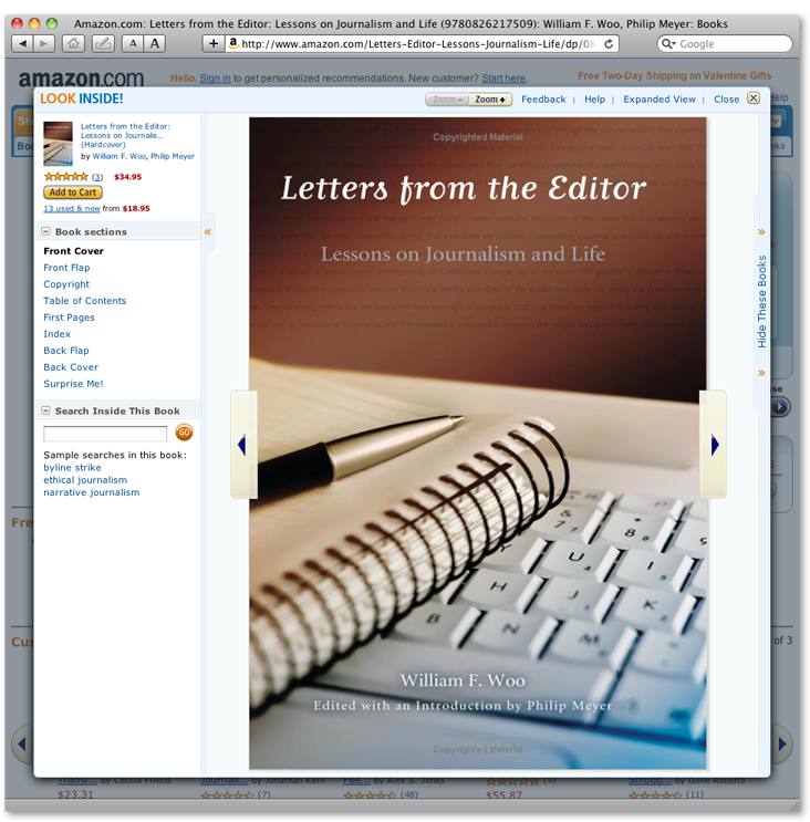 [Book] Letters from the Editor