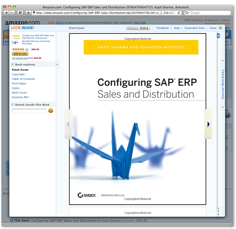 [Book] Configuring SAP ERP Sales and Distribution