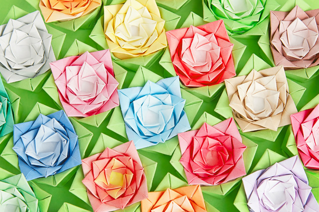Paper Roses