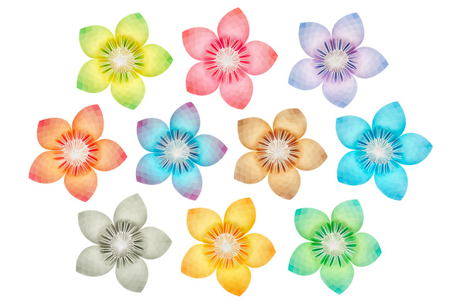 paper flowers patterns. Paper Flowers Pattern