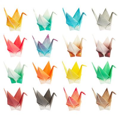 Origami Cranes Chart