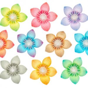 Paper Flowers Pattern